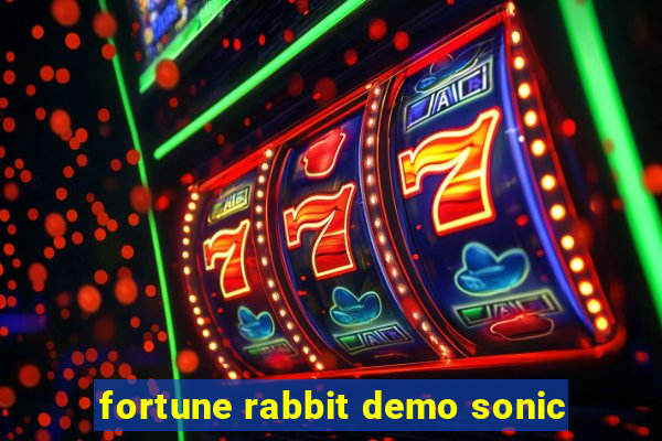 fortune rabbit demo sonic