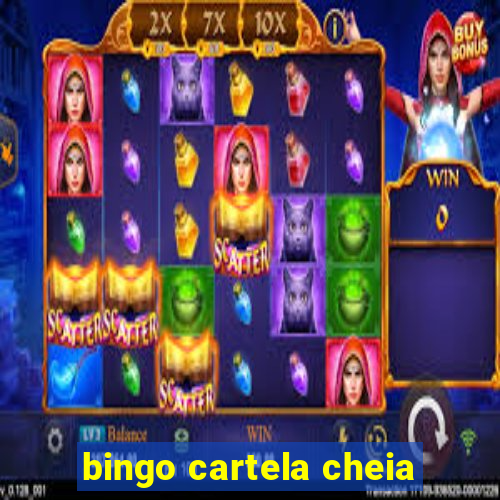 bingo cartela cheia