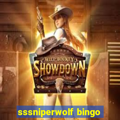 sssniperwolf bingo