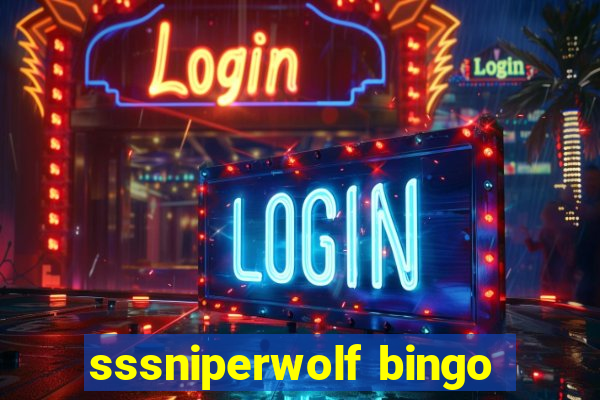 sssniperwolf bingo