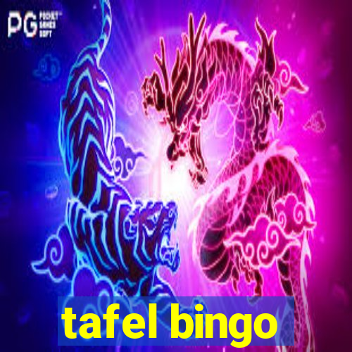 tafel bingo