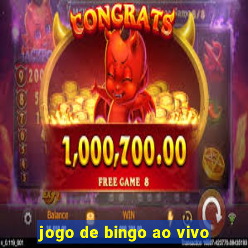 jogo de bingo ao vivo