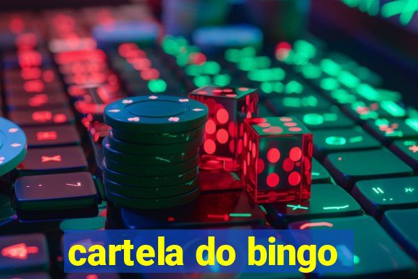 cartela do bingo