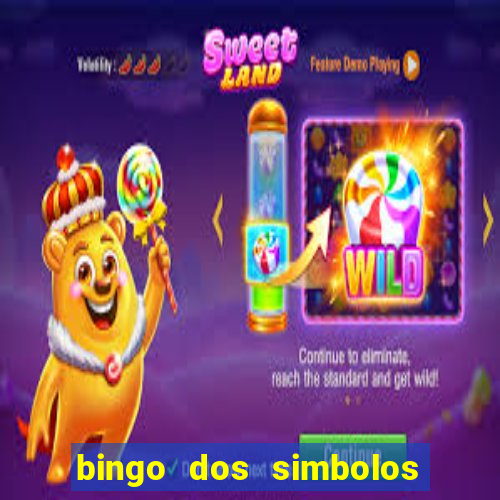 bingo dos simbolos da pascoa