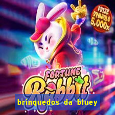 brinquedos da bluey e bingo