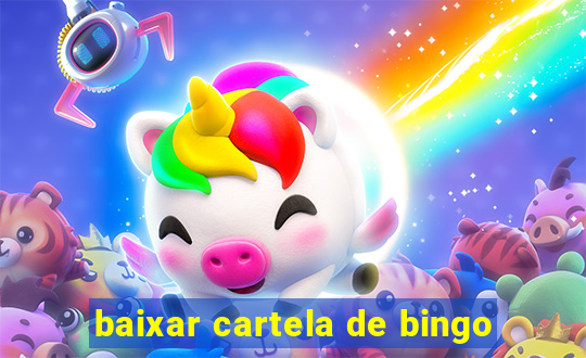 baixar cartela de bingo