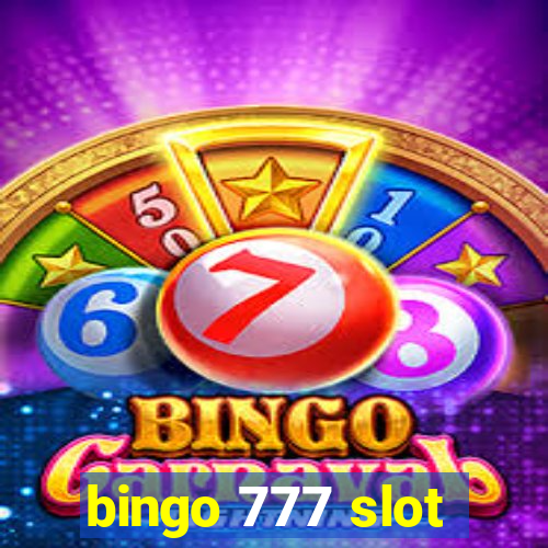 bingo 777 slot