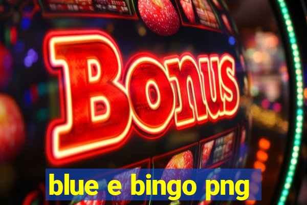 blue e bingo png