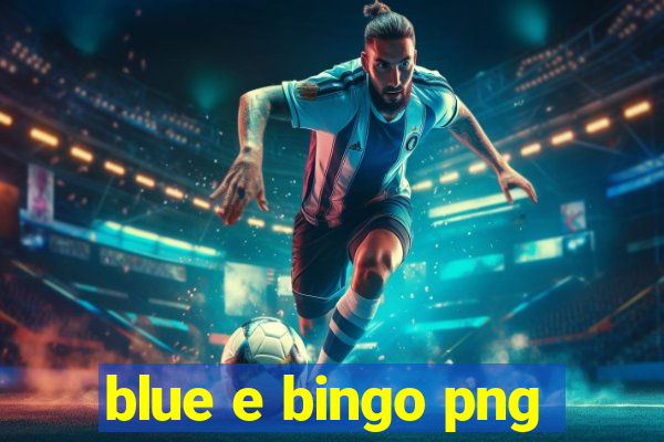 blue e bingo png