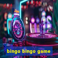 bingo bingo game