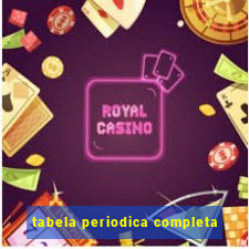 tabela periodica completa