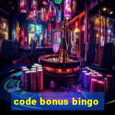 code bonus bingo