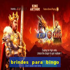 brindes para bingo de empresa