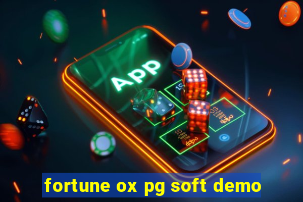 fortune ox pg soft demo