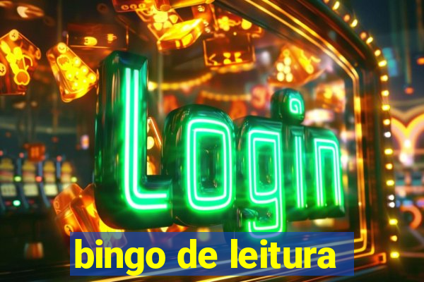 bingo de leitura