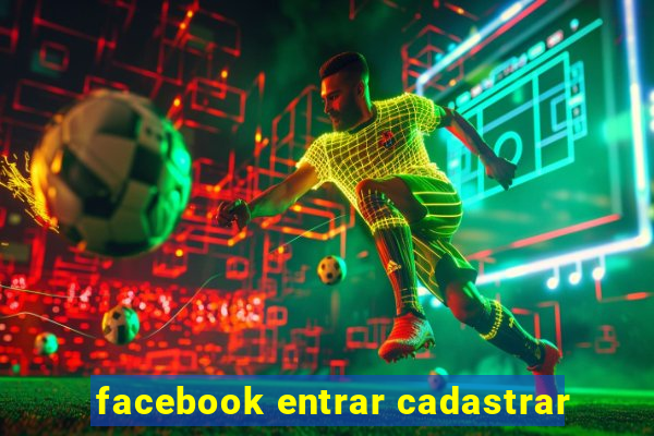 facebook entrar cadastrar