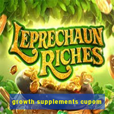 growth supplements cupom