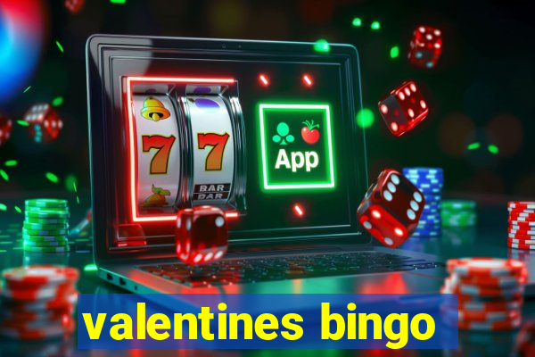 valentines bingo