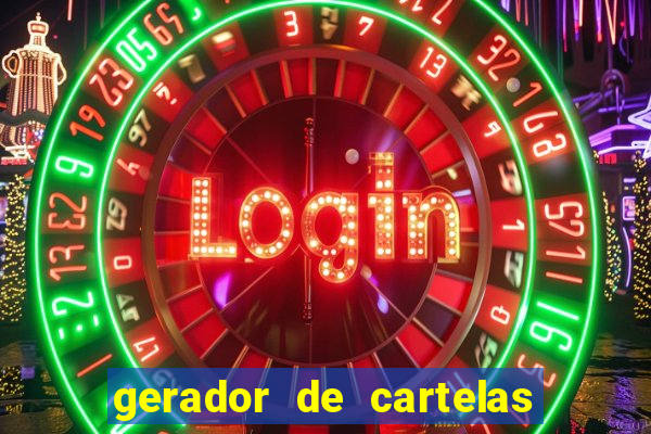 gerador de cartelas de bingo 1 a 99