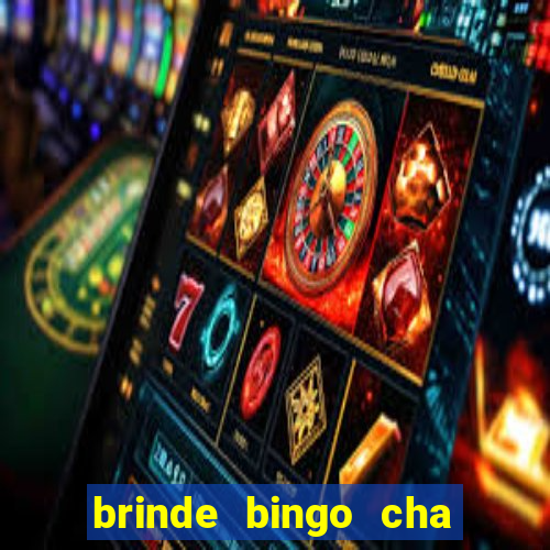 brinde bingo cha de bebe