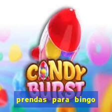 prendas para bingo de natal