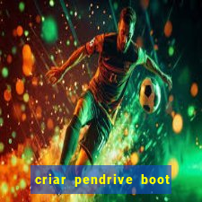 criar pendrive boot windows 10