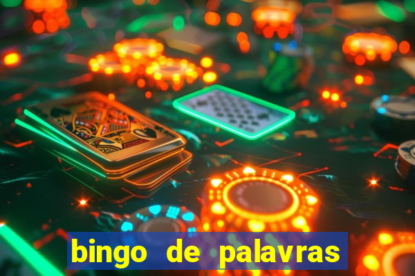 bingo de palavras de natal