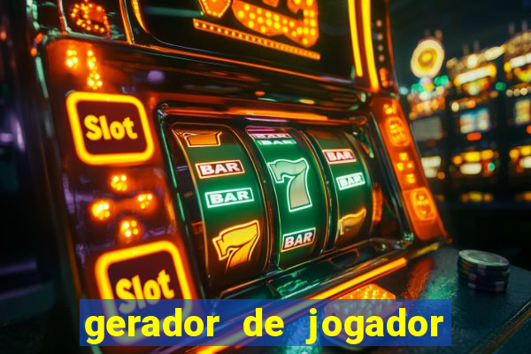 gerador de jogador de futebol