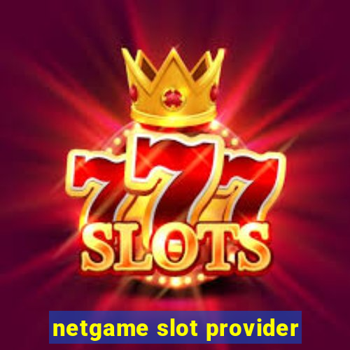 netgame slot provider