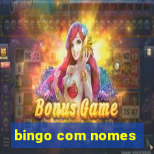 bingo com nomes