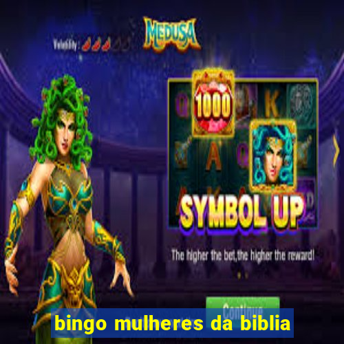 bingo mulheres da biblia