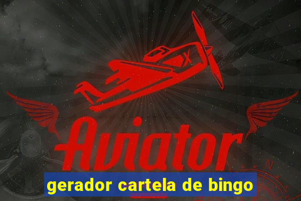 gerador cartela de bingo