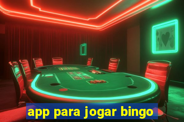 app para jogar bingo