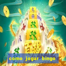 como jogar bingo de cartela