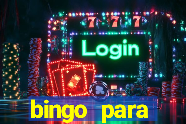 bingo para despedida de solteira para imprimir