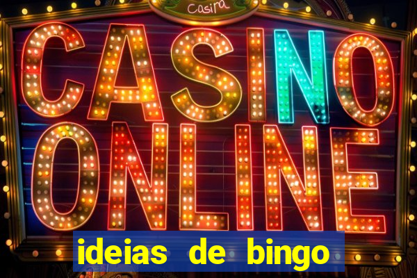 ideias de bingo para o natal