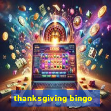 thanksgiving bingo