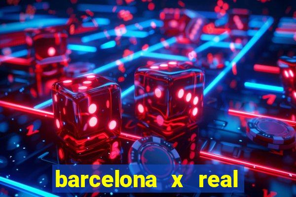 barcelona x real madrid multicanais