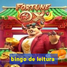 bingo de leitura