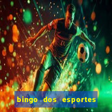 bingo dos esportes para imprimir