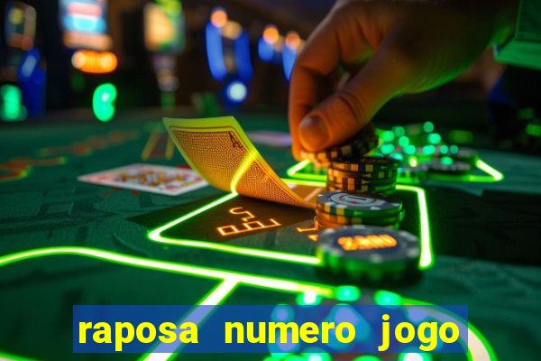 raposa numero jogo do bicho