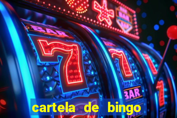 cartela de bingo 75 para imprimir