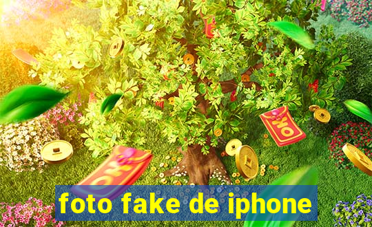 foto fake de iphone