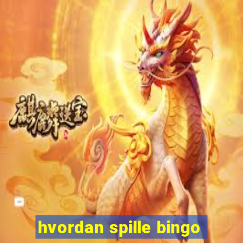 hvordan spille bingo