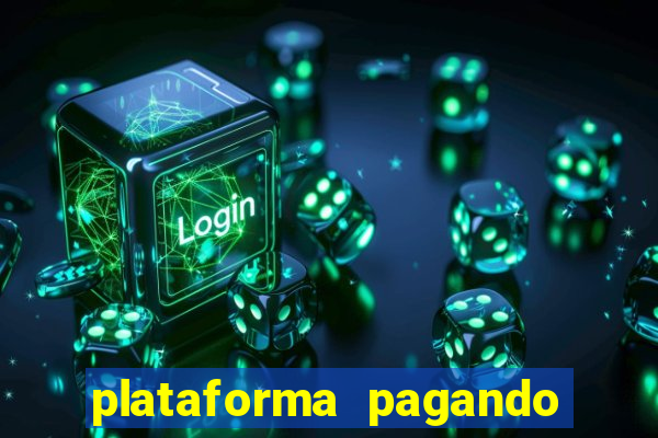 plataforma pagando no cadastro