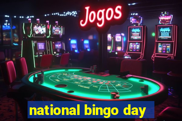 national bingo day