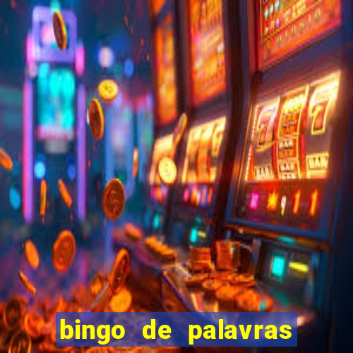 bingo de palavras de natal