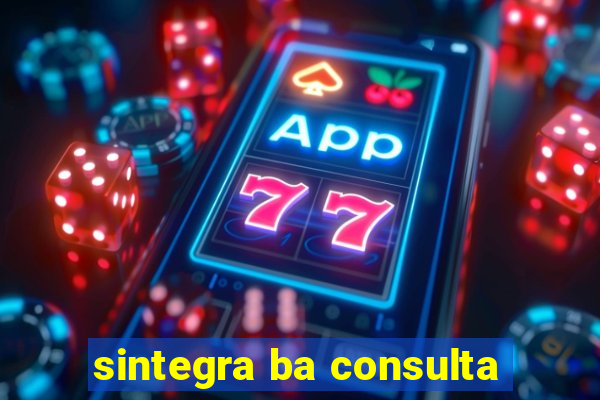 sintegra ba consulta