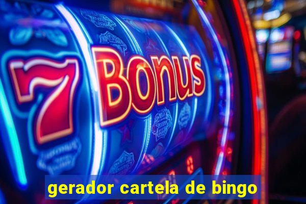 gerador cartela de bingo