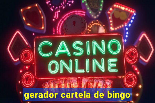 gerador cartela de bingo